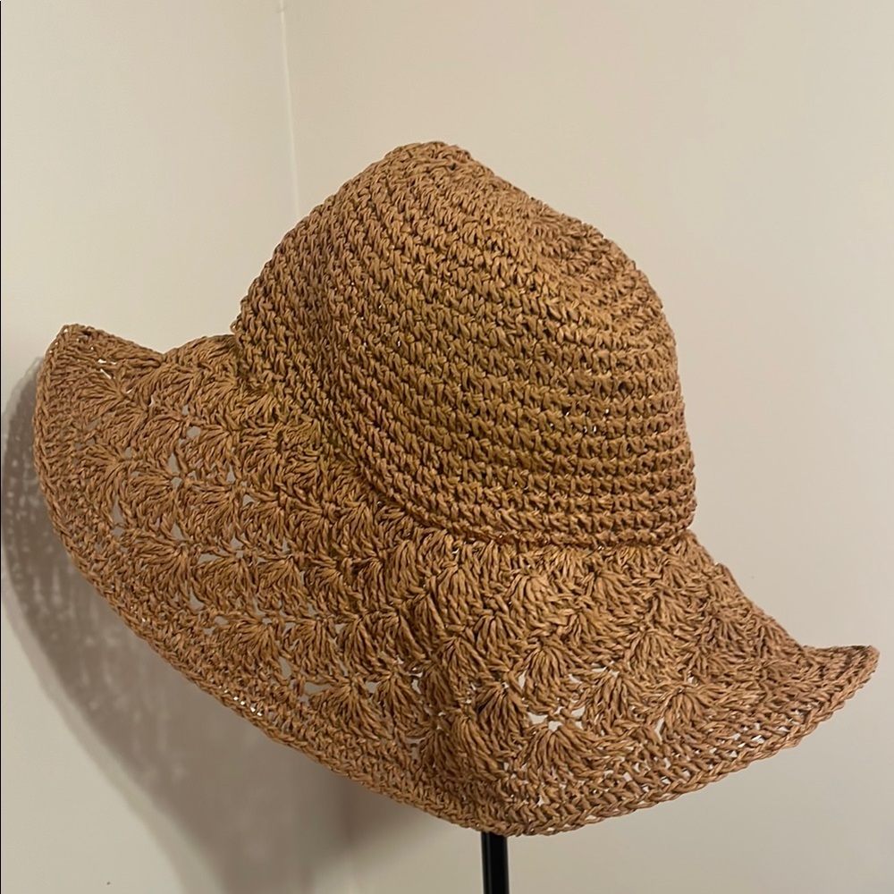 Altar'd State Straw Woven Sunhat Floppy Hat - One Size